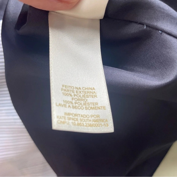 Kate Spade hazy floral navy red floral fit flare dress 33146 - Picture 11 of 15